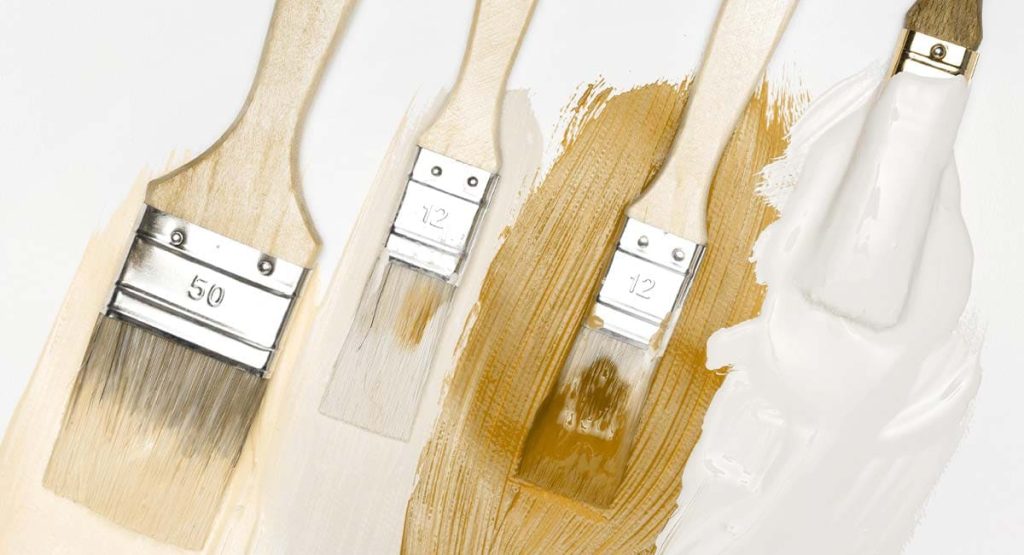Outils de peinture pour finitions murales intérieures