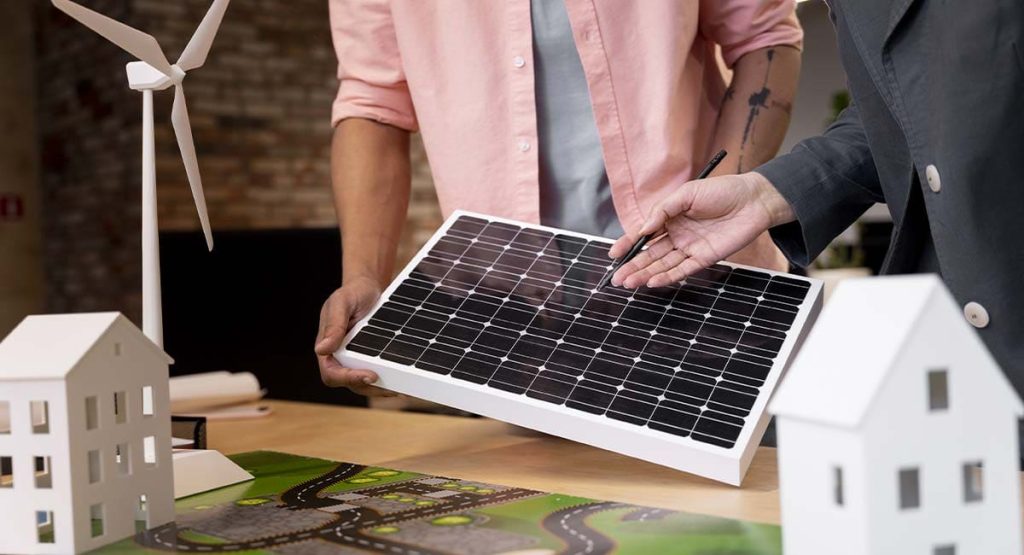Simulation de production d’énergie verte avec panneau photovoltaïque